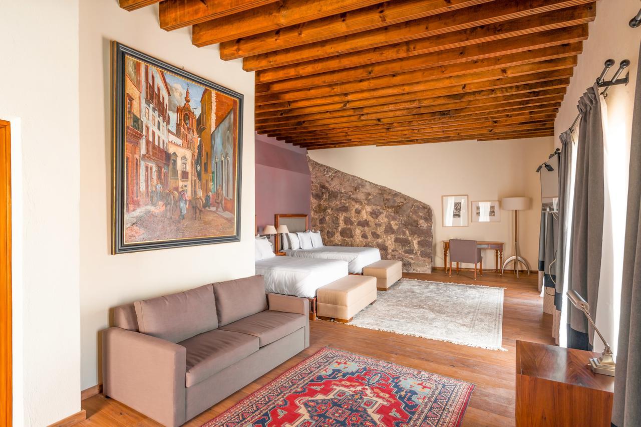Casa Del Rector Hotel Boutique (Adults Only) กัวนาฮัวโต ภายนอก รูปภาพ