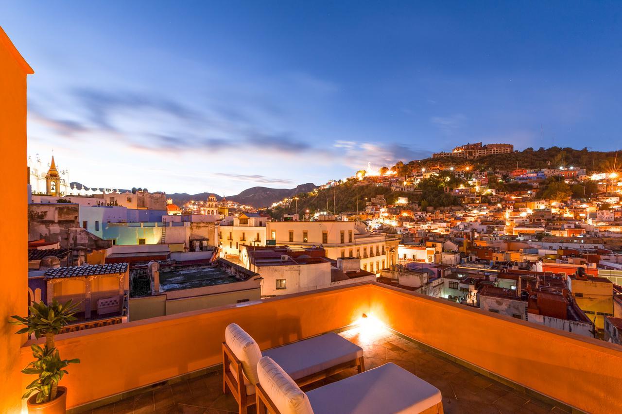 Casa Del Rector Hotel Boutique (Adults Only) กัวนาฮัวโต ภายนอก รูปภาพ
