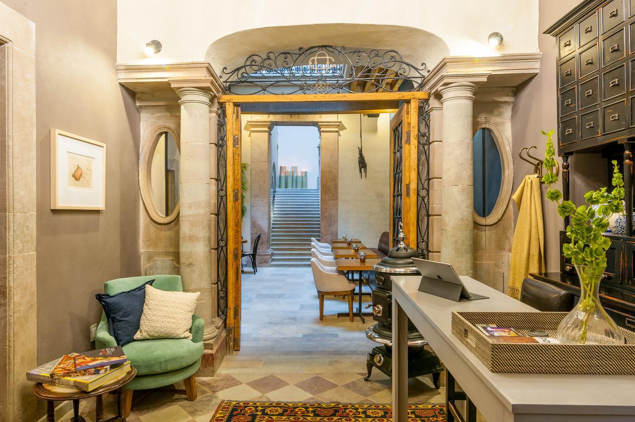 Casa Del Rector Hotel Boutique (Adults Only) กัวนาฮัวโต ภายนอก รูปภาพ